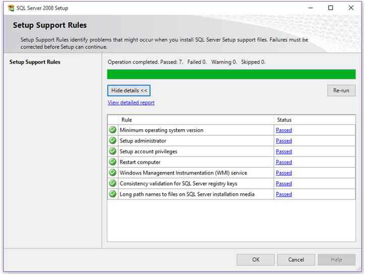 New SQL Server stand-alone installation